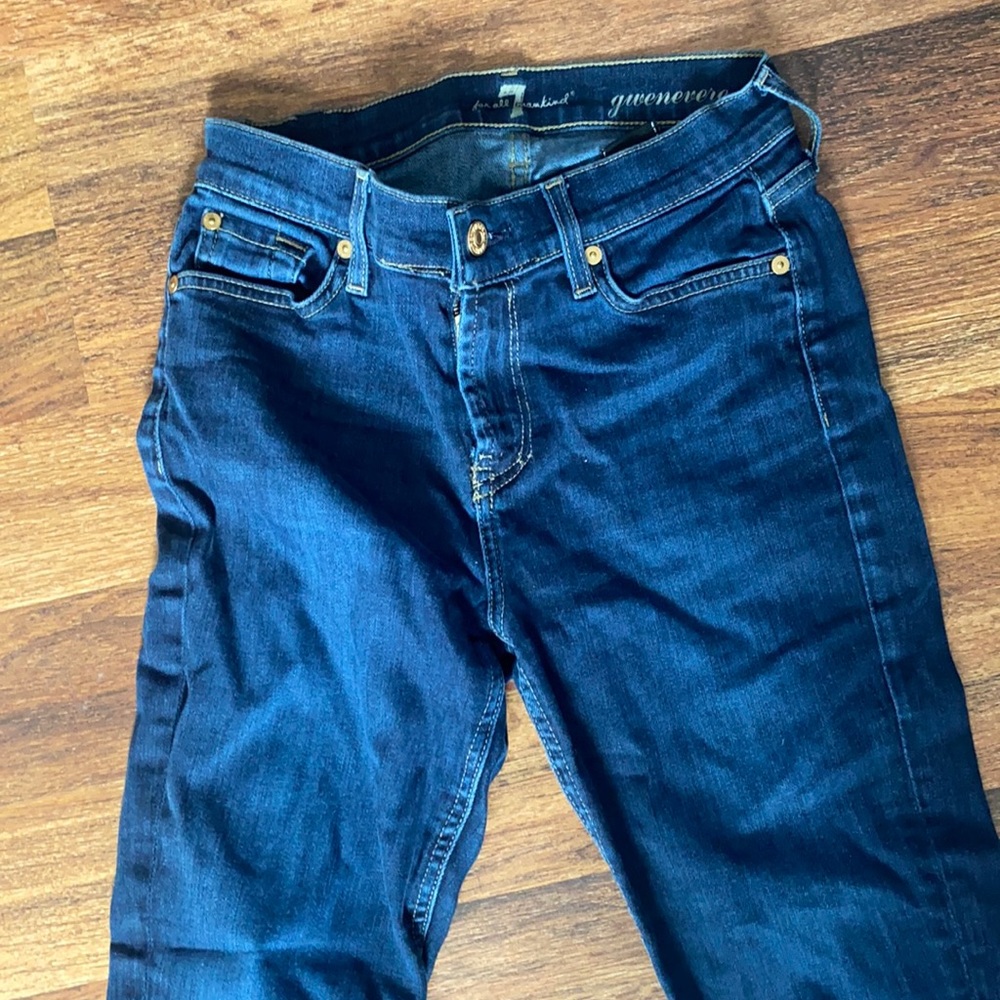 Dark wash 7 for mankind jeans